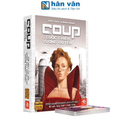 Boardgame Coup - Cuộc Chiến Vương Quyền - Trò Chơi Ẩn Vai, Suy Luận, Thao Túng BC25