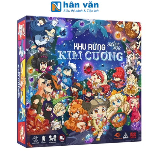  Boardgame Lớp Học Mật Ngữ - Khu Rừng Kim Cương 
