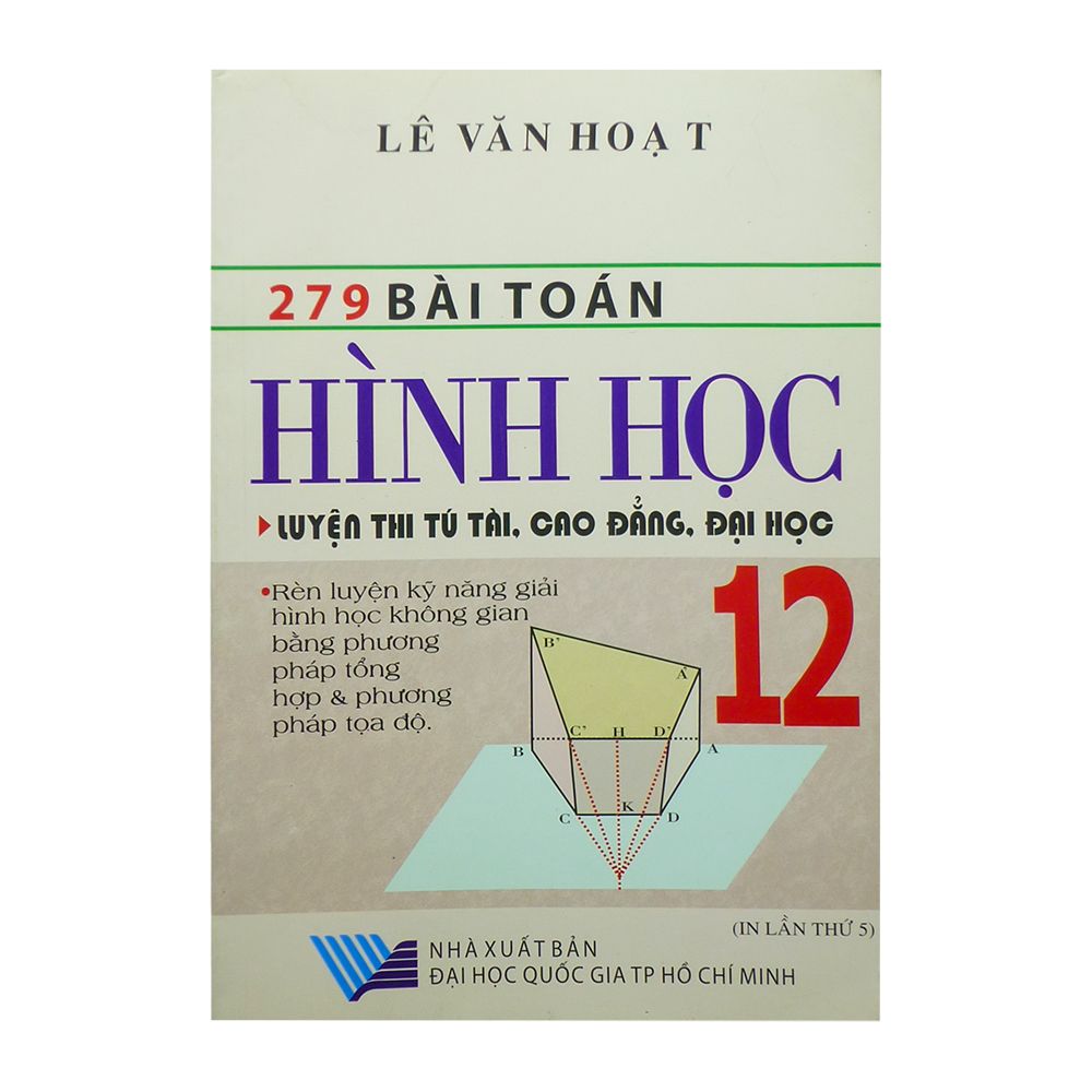  279 Bài Toán Hình Học Lớp 12 