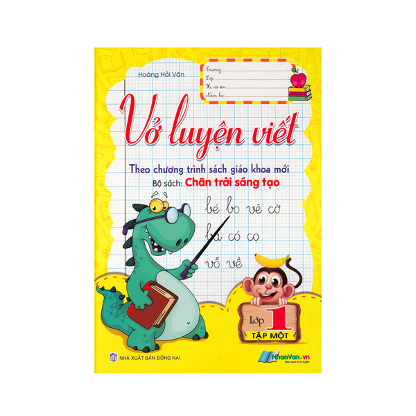 Vở Luyện Viết Lớp 1 - Tập 1 - Chân Trời Sáng Tạo 