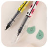  Bút Gel Roller Ball_Hoa Trắng Nền Xanh Dương_WSG-PR1X4015-7 
