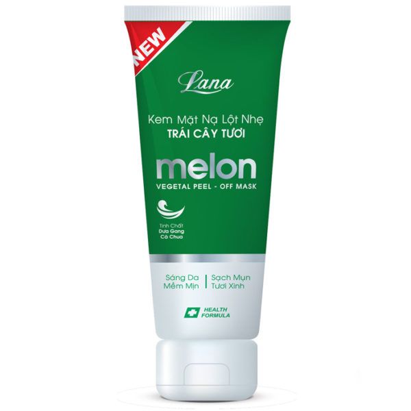  Kem Mặt Nạ Lột Nhẹ Lana Melon Hương Trái Cây Tươi Tinh Chất Dưa Gang Cà Chua 100g 