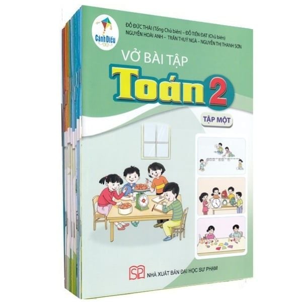  Bộ Sách Bài Tập Lớp 2 Cánh Diều - 10 Cuốn 