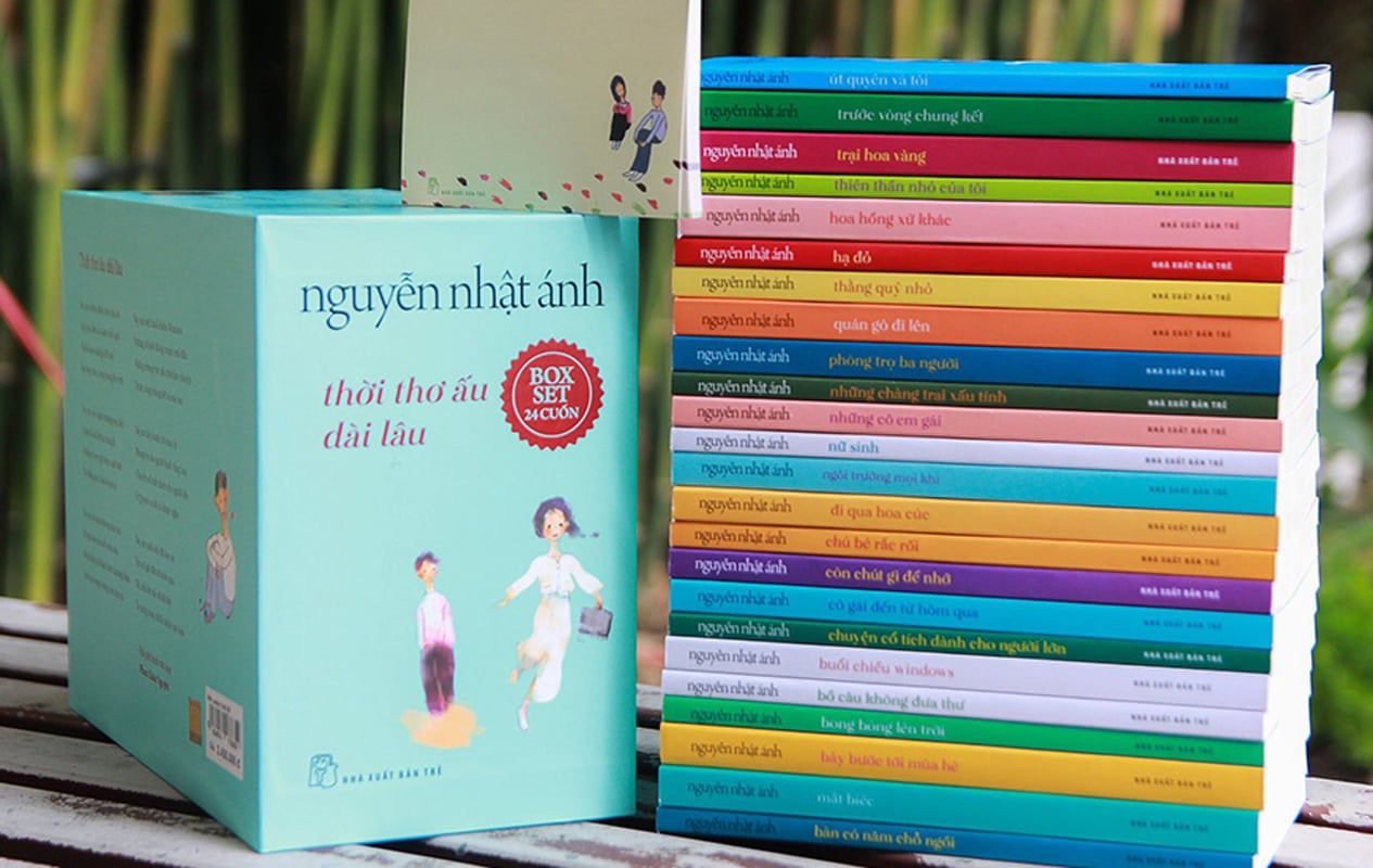 NGUYỄN NHẬT ÁNH 7冊セット Thời Thơ Ấu Dài Lâu - Nguyễn Nhật Ánh - Boxset Xanh Ngọt Ngào - Bộ