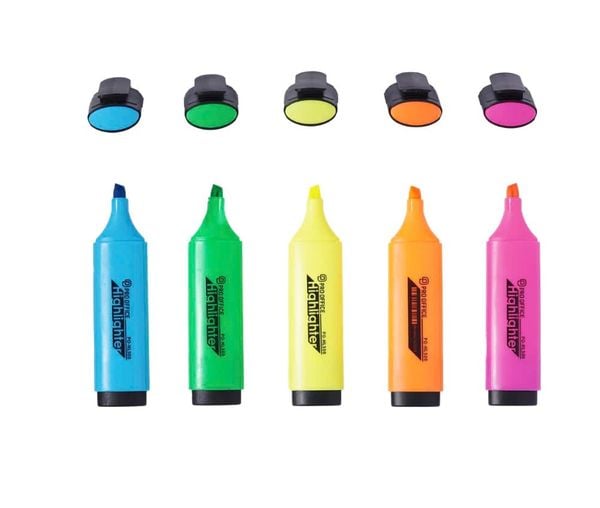  Bút Dạ Quang Highlight Pro Office PO-HL500 - Nhiều Màu 