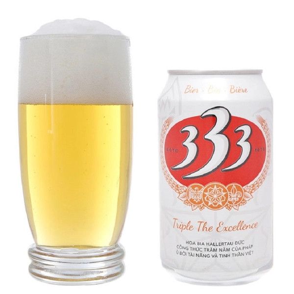  Bia 333 - Lon 330ml 