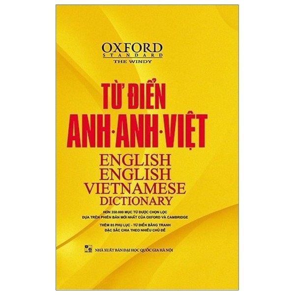  Từ Điển Oxford Anh - Anh - Việt - Bìa Vàng - Tái Bản 