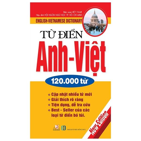  Từ Điển Anh - Việt 120000 Từ (NXB Hồng Đức) 