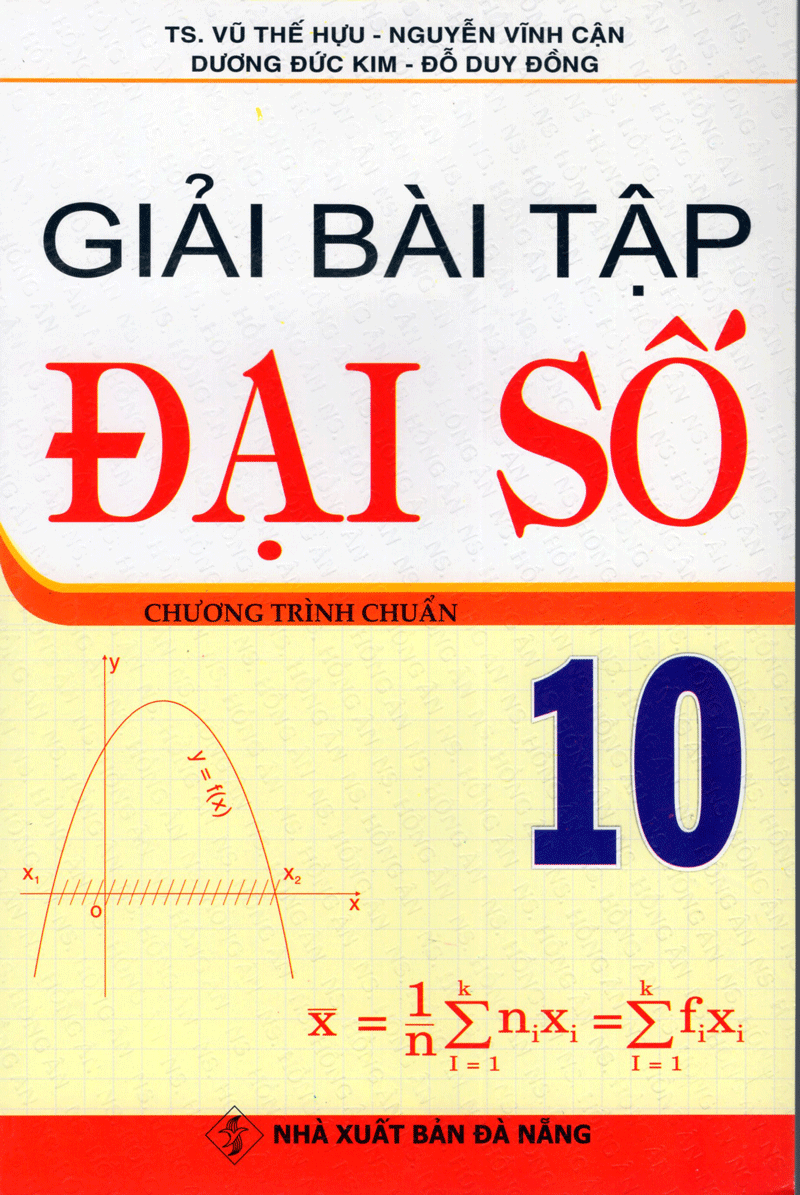  Giải Bài Tập Đại Số 10 - Chương Trình Chuẩn 