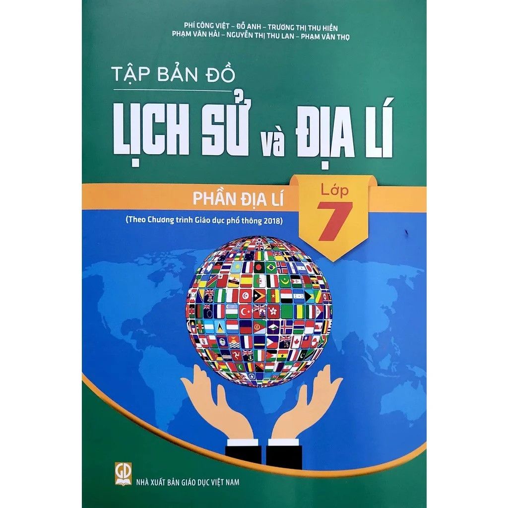  Tập Bản Đồ Lịch Sử Và Địa Lí 7 - Phần Địa Lí 