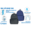  Balo Học Sinh Nhẹ Vai Lite_Hồng_SCB-2C-PK 