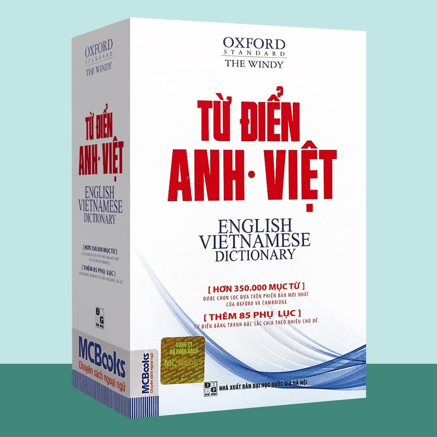  Từ Điển Anh - Việt - Oxford Standard The Windy - 350000 Mục Từ 