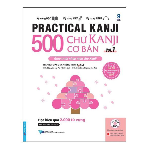  500 Chữ Kanji Cơ Bản Vol.1 