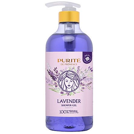  Sữa Tắm Purité De Prôvence - Hoa Oải Hương - 850ml 