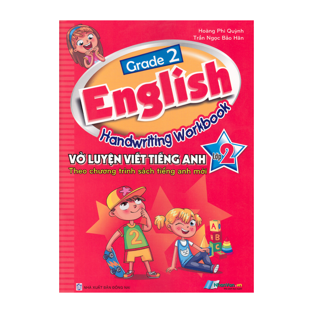  Grade 2 English Handwriting Workbook - Vở Luyện Viết Tiếng Anh - Lớp 2 