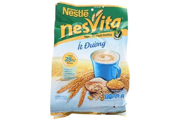Ngũ Cốc Dinh Dưỡng Nestlé Nesvita Ít Đường (400g)