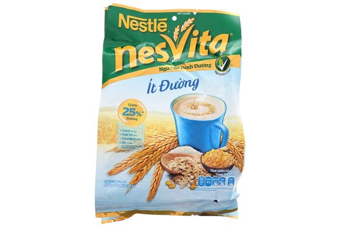  Ngũ Cốc Dinh Dưỡng Nestlé Nesvita Ít Đường (400g) 