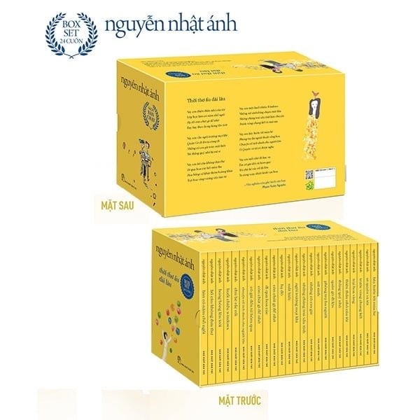 Thời Thơ Ấu Dài Lâu - Nguyễn Nhật Ánh - Boxset Vàng Ấm Áp