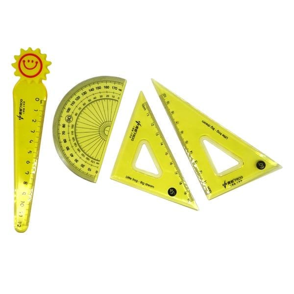  Thước Bộ 4 Cái - TY-1436 - Màu Sắc Giao Ngẫu Nhiên 