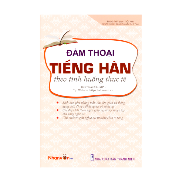 Đàm Thoại Tiếng Hàn Theo Tình Huống Thực Tế - Download CD Tại NhanVan.vn
