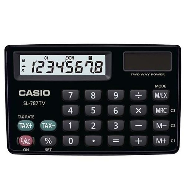  Máy Tính Casio SL 787TV-BK 