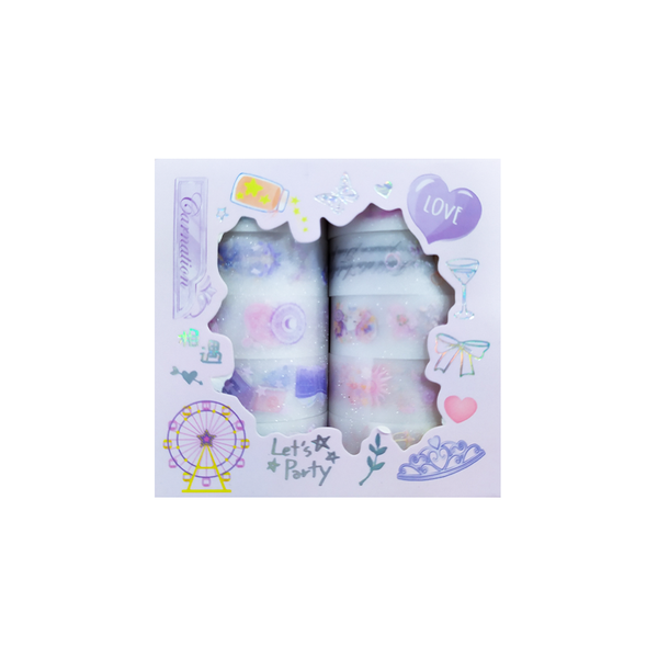 Băng Keo Hoạ Tiết - YD-XFH - 1 Hộp/10 Cuộn