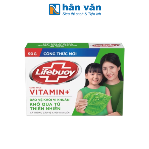  Xà Phòng Lifebuoy Vitamin + Thiên Nhiên 90g 