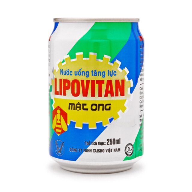  Nước Tăng Lực Lipovitan Mật Ong - 250ml 