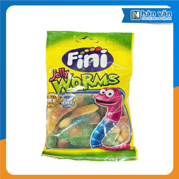 Kẹo Dẻo Fini Jelly Worms (100g)