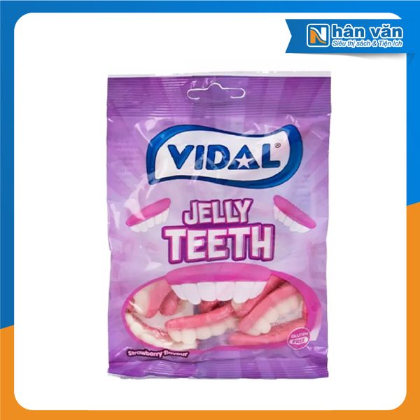Kẹo Dẻo Vidal Hình Hàm Răng Gói 80G