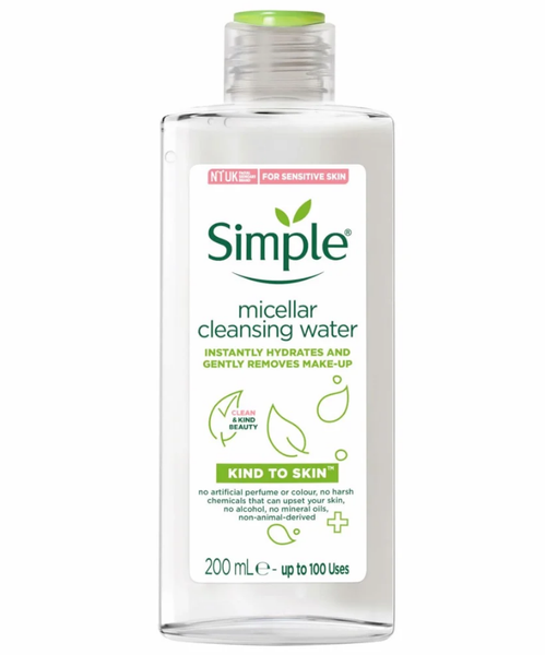 Nước Tẩy Trang Simple Kind To Skin Micellar Cleansing - 400ml