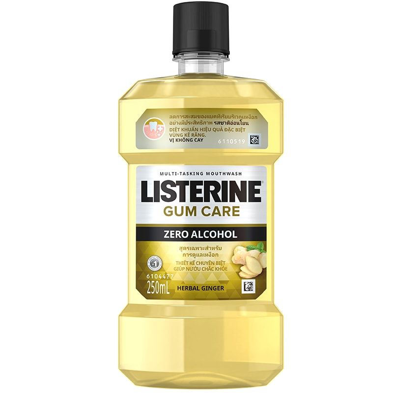  Nước Súc Miệng - Gum Care - Zero Alcohol - 250ml - Listerine 