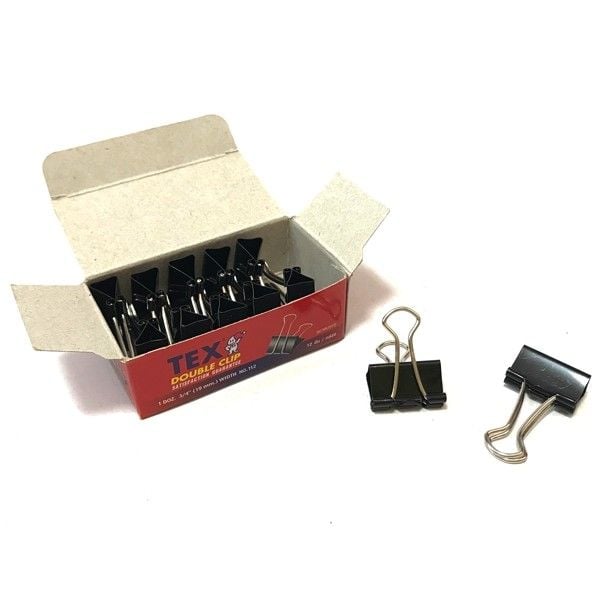 Kẹp Bướm Đen - 19mm - Tex-112