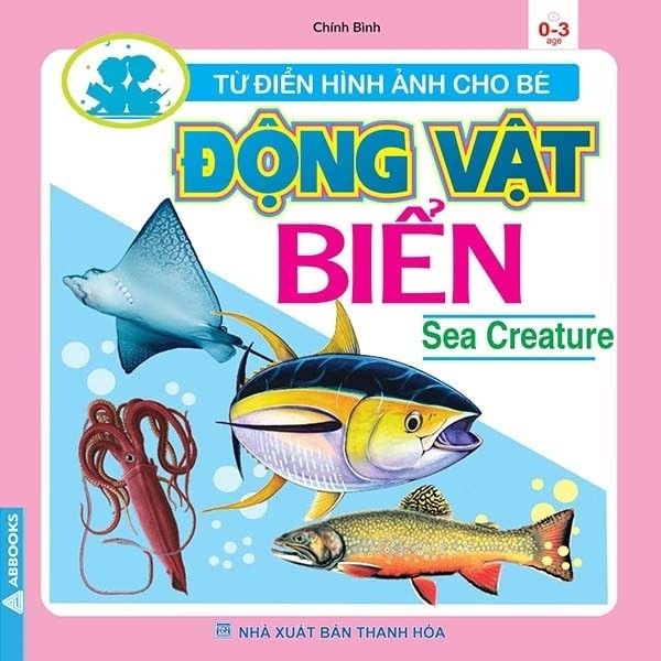  Từ điển Hình ảnh cho Bé - Động Vật biển ( SeaCreature) 