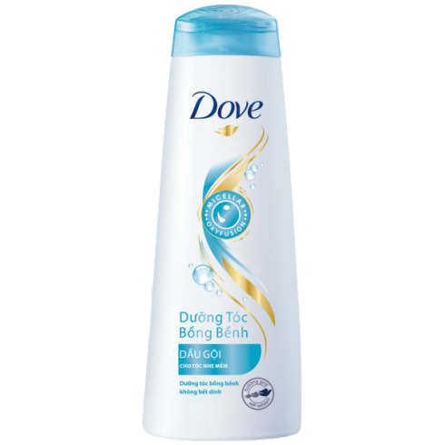  Dầu Gội Dove Dưỡng Tóc Bồng Bềnh - Chai 330ml 