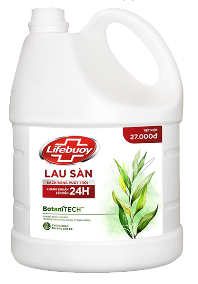  Nước Lau Sàn Lifebuoy Botanitech 3.6L 