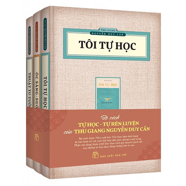  Bộ Sách Tự Học - Tự Rèn Luyện - Ấn Bản Hoài Cổ - Bộ 3 Cuốn 