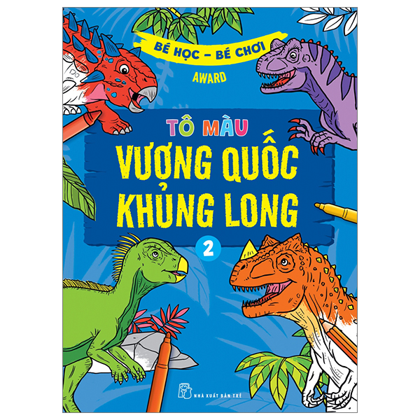 Bé học - bé chơi - Tô màu vương quốc khủng long 02