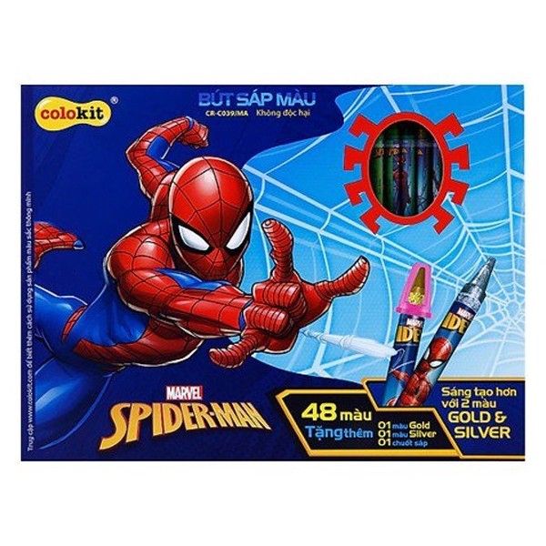 Bút Sáp Màu CR-C039/MA - Hộp 48 Màu