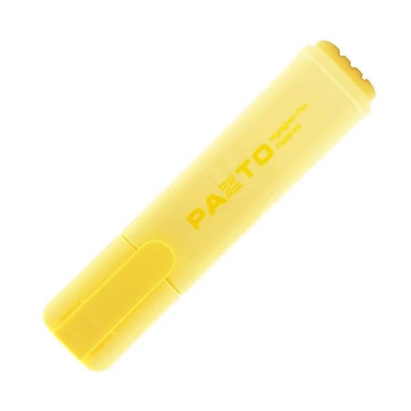  Bút Dạ Quang 5 mm Pazto - Flexoffice FO-HL009/VN - Màu Pastel Yellow 