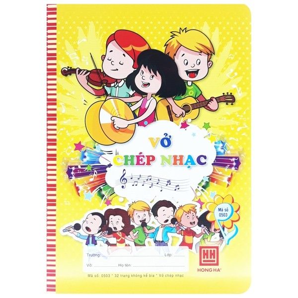  Vở school chép nhạc 0503 