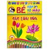  Bé Tập Tô Màu Và Học Tiếng Anh Theo Chủ Đề - Các Loài Hoa 