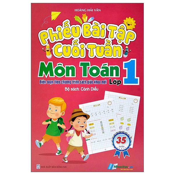  Phiếu Bài Tập Cuối Tuần - Môn Toán Lớp 1 - Theo Bộ Cánh Diều 