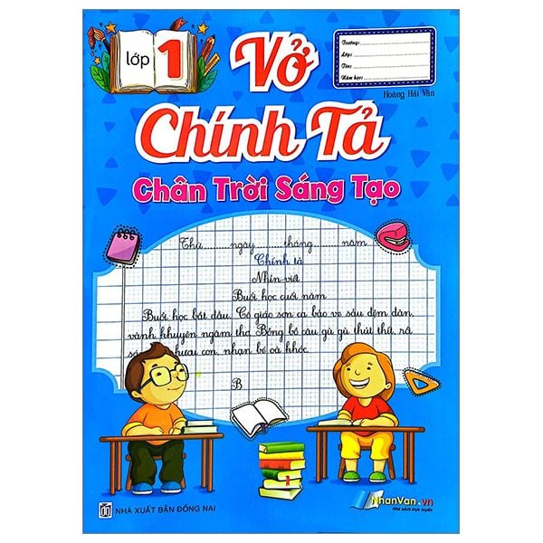  Vở Chính Tả Lớp 1 - Chân Trời Sáng Tạo 