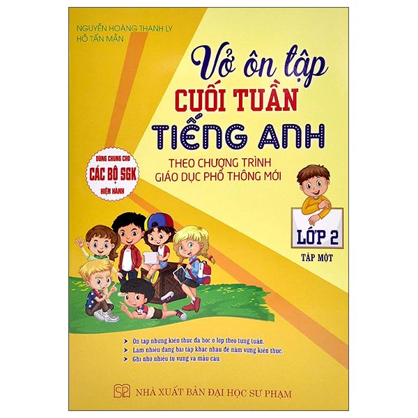  Vở Ôn Tập Cuối Tuần Tiếng Anh Lớp 2 - Tập 1 