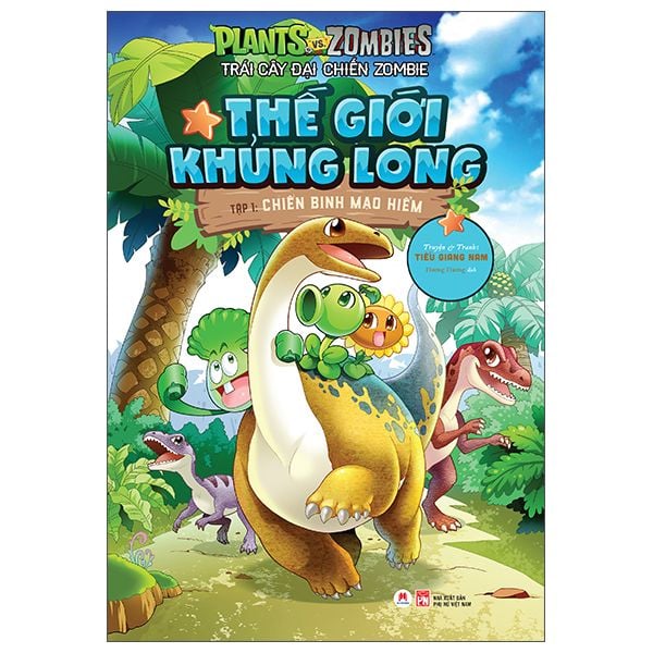  Trái Cây Đại Chiến Zombie - Thế Giới Khủng Long - Tập 1 - Chiến Binh Mạo Hiểm (Tái Bản) 