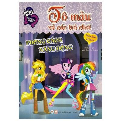  My Little Pony - Tô Màu Và Các Trò Chơi - Phong Cách Năng Động 