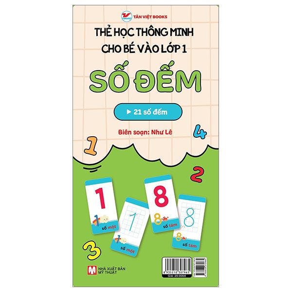  Số đếm - Thẻ học thông minh cho bé vào lớp 1 