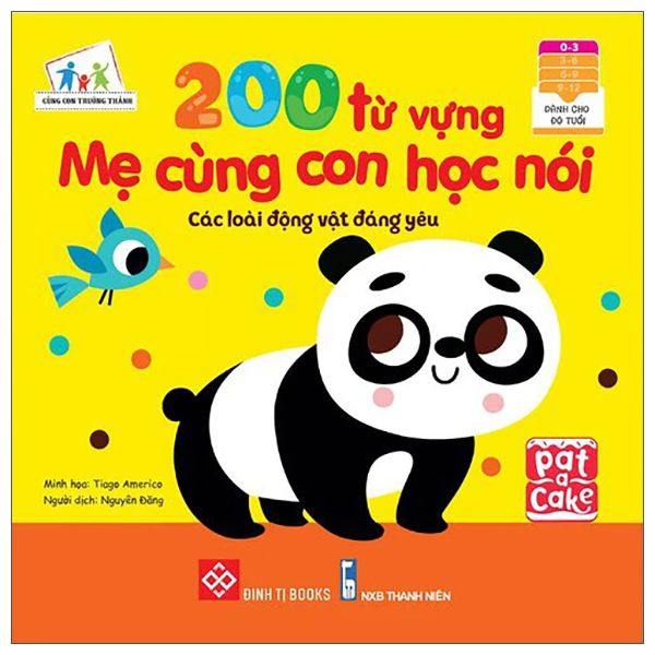  200 Từ Vựng Mẹ Cùng Con Học Nói - Các Loài Động Vật Đáng Yêu 