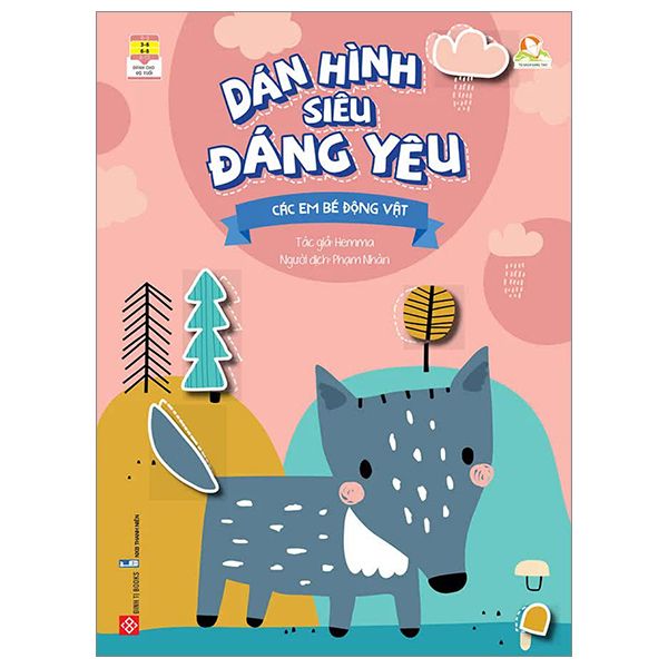  Dán Hình Siêu Đáng Yêu - Các Em Bé Động Vật 